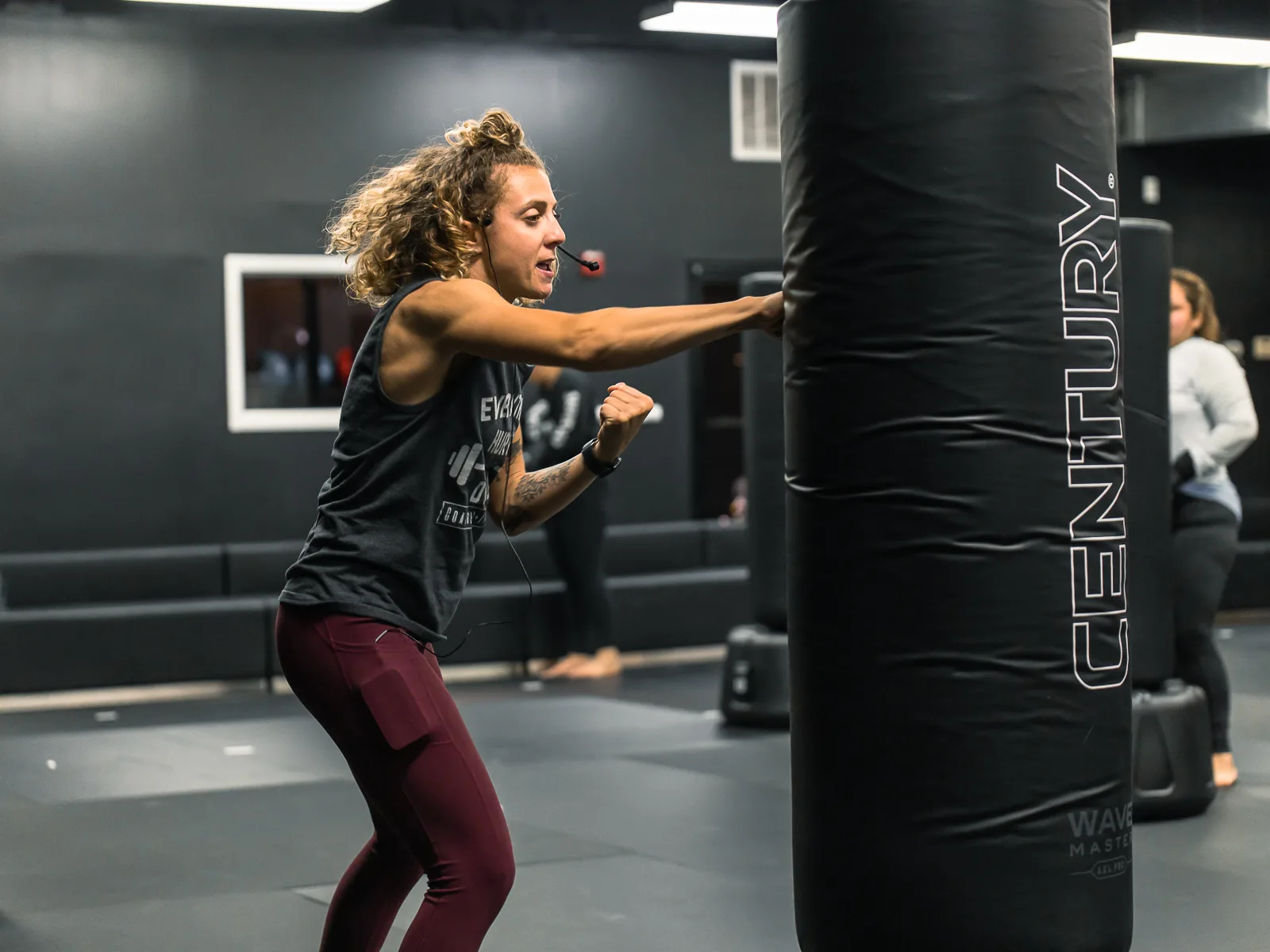 Kickboxing workout